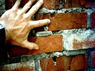 Spalling Bricks on Chimney